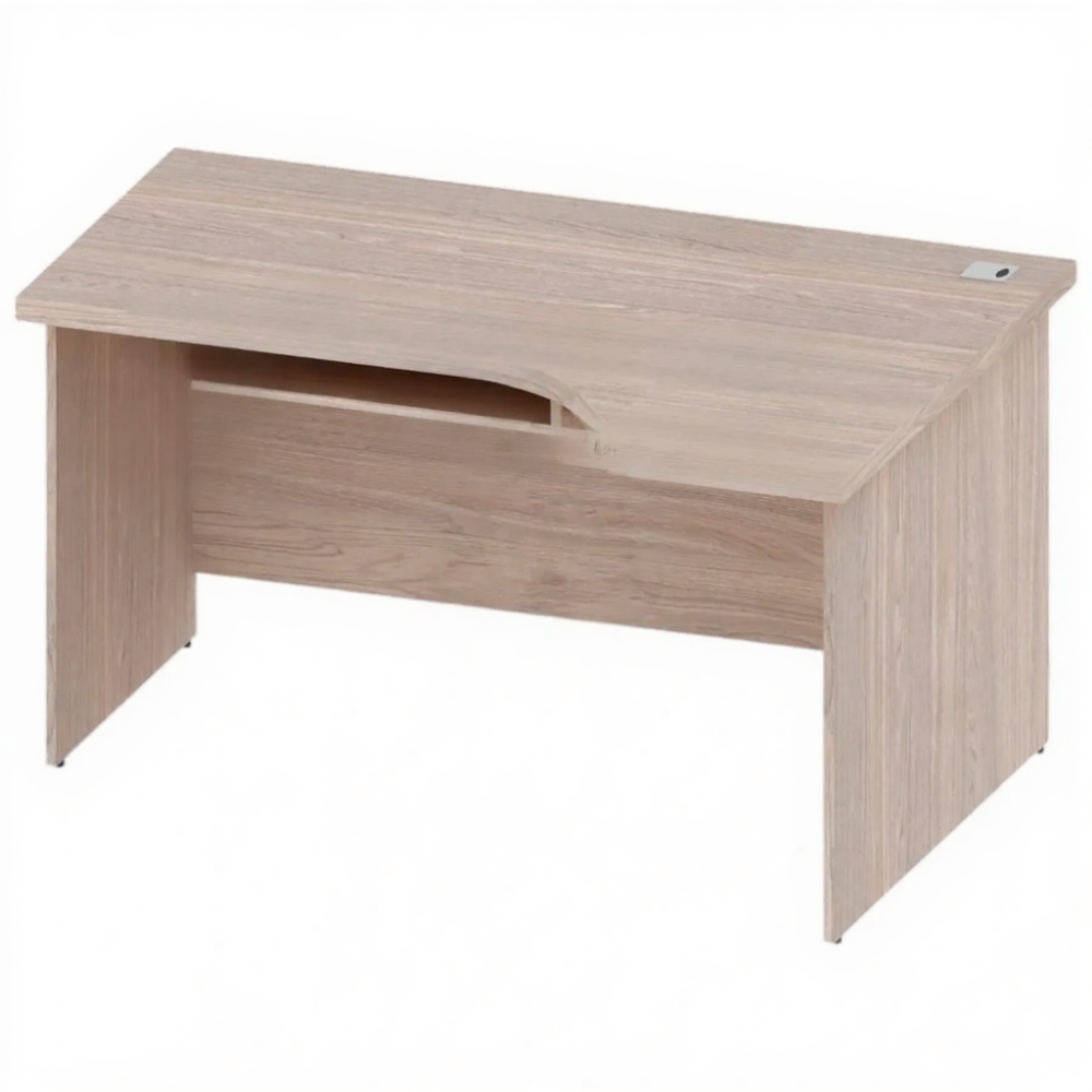 Стол письменный угловой правосторонний ОФ-СТ-101, Ясень Анкор Светлый