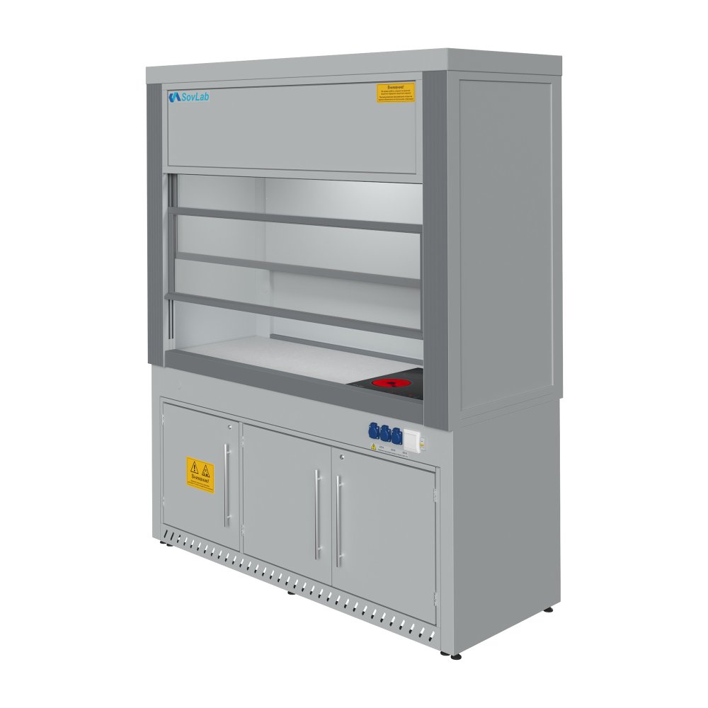 Шкаф вытяжной с нагрев. поверх. Моd. 1800 ШВНП