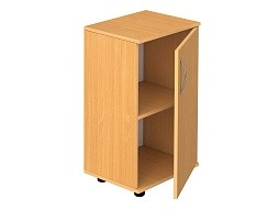 Шкаф 2-уровневый узкий закрытый ШКУ2.02