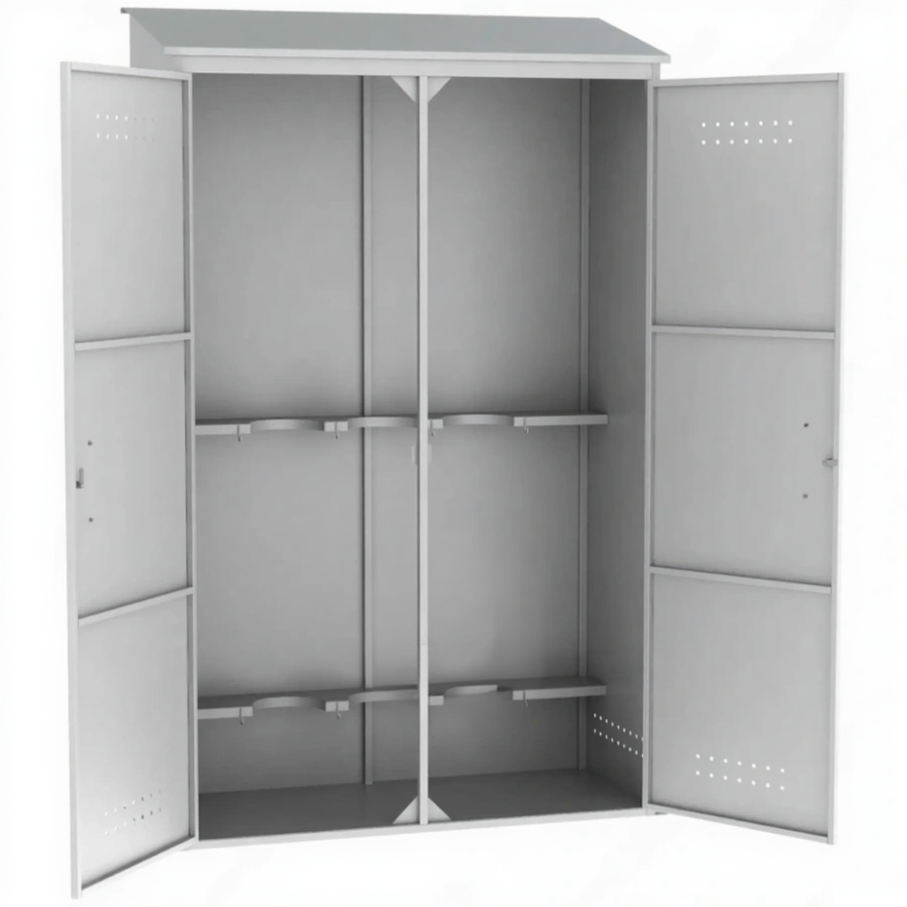 Шкаф для 3-х газовых баллонов ШГБК-012 усиленный