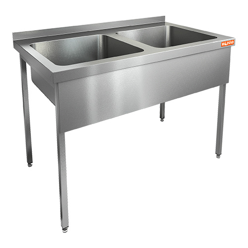 Ванна моечная двухсекционная НСО2М-12/7Б