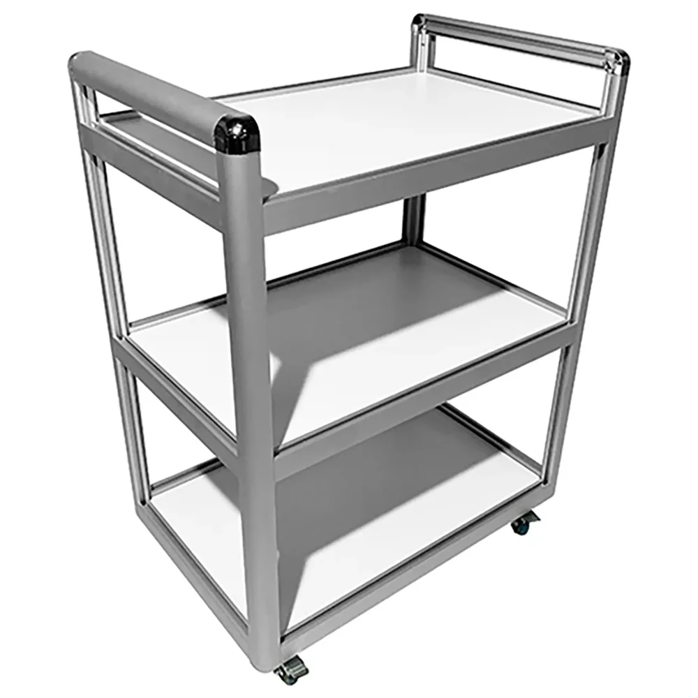 Столик лабораторный подкатной MED 14.001al (белый)