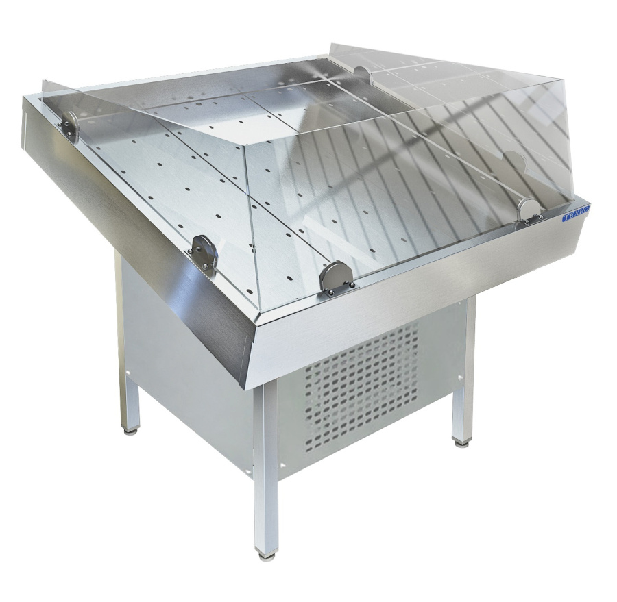 Стол-витрина СП-612/2202ФА для рыбы на льду