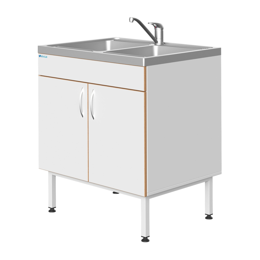 Мойка СОВЛАБ 800 НЖ-2. двойная