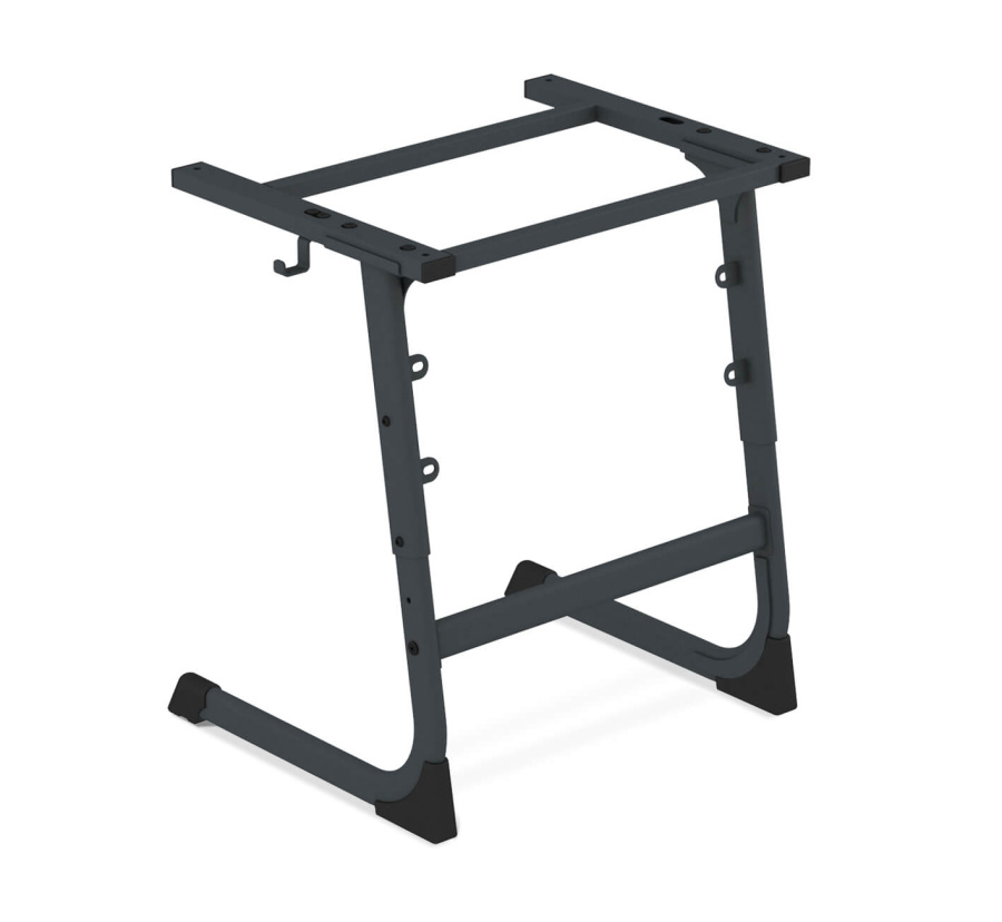 Cтол ученический белый снег/антрацит SHT-T-TN13/3-5