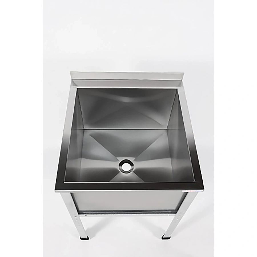 Ванна моечная односекционная с бортом ВМС-1/4-Б-ЭЦ