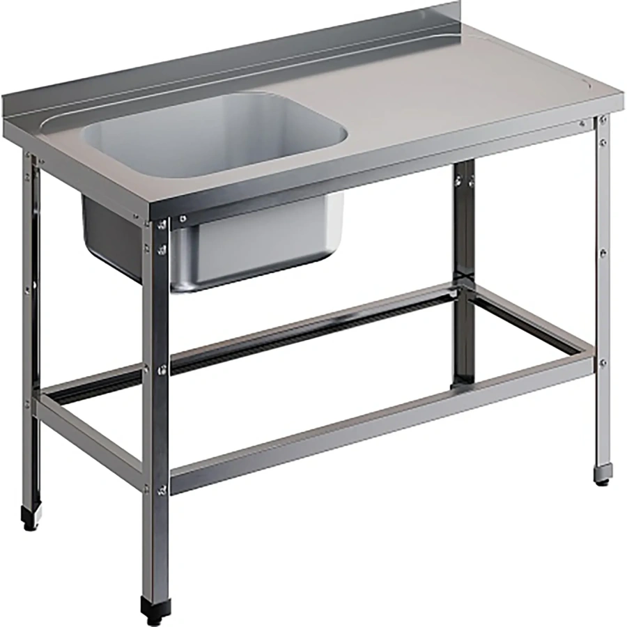 Ванна моечная с рабочей поверхностью ВМЦР/1-14/7-БПО-ЭЦ