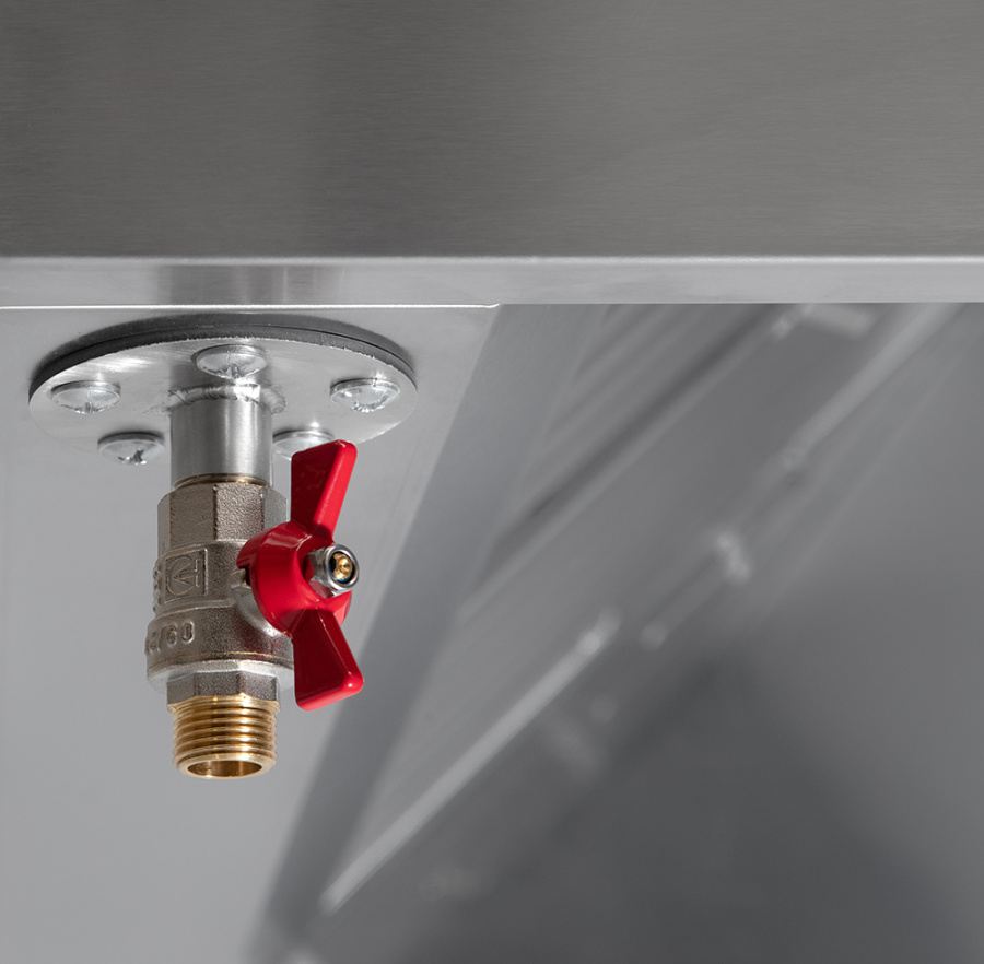 Зонт коробчатый пристенный Luxstahl ЗКП 1400х800