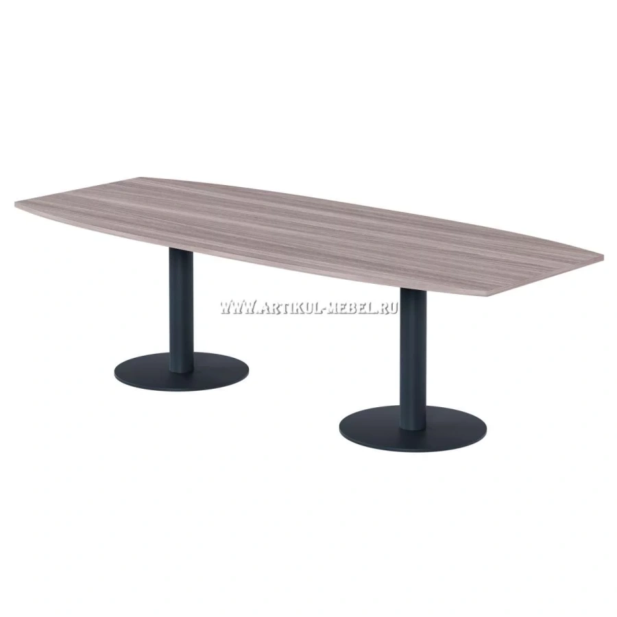 Конференц-стол Ладья 2600х1100, 2 опоры