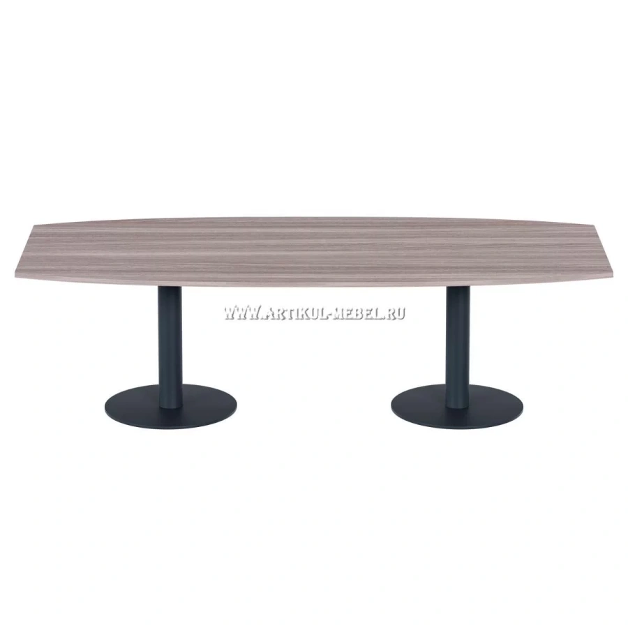 Конференц-стол Ладья 2600х1100, 2 опоры