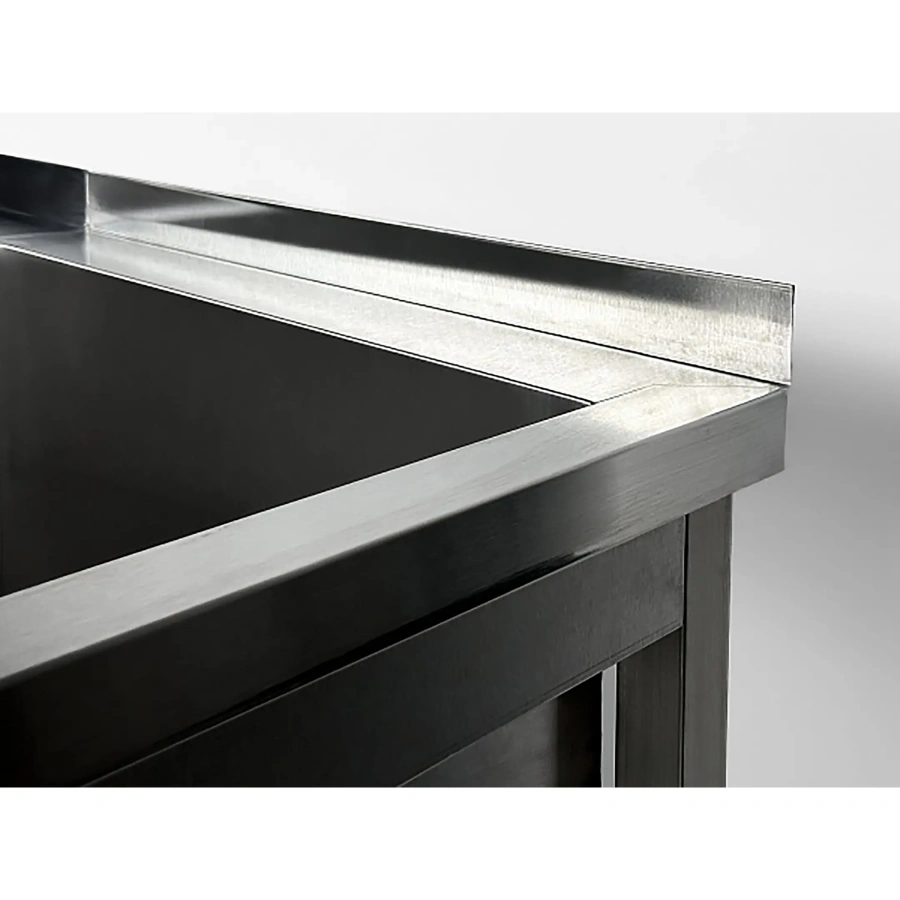 Ванна моечная трехсекционная с бортом ВМС-3/5-Б-ЭН