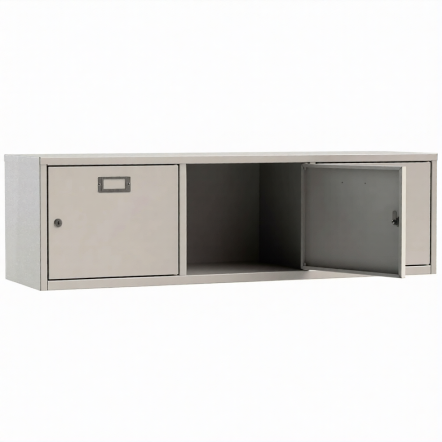 Шкаф для касок 3 ячейки (1 секция по 3 ячейки)