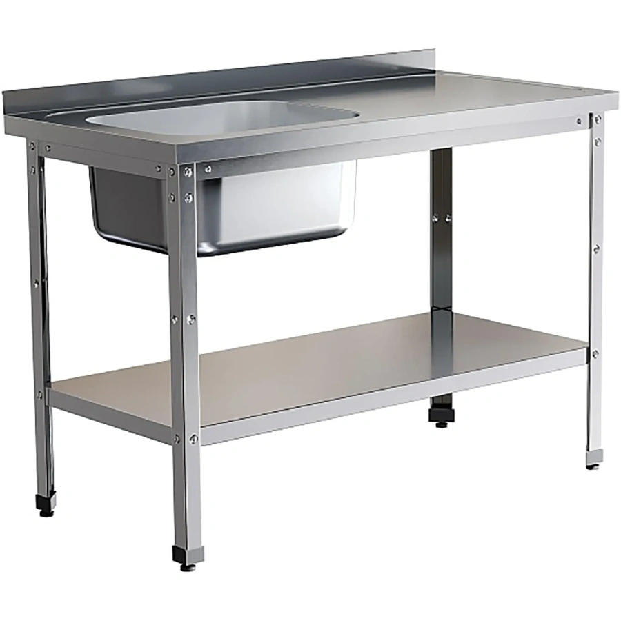 Ванна моечная с рабочей поверхностью ВМЦР/1-9/7-БЛП-ЭН